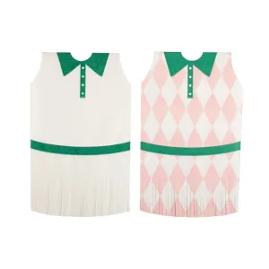 Fringed Tennis Dress Lunch Napkin Set 24ct