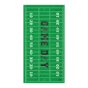 Game Day Football Field Guest Towels 16ct