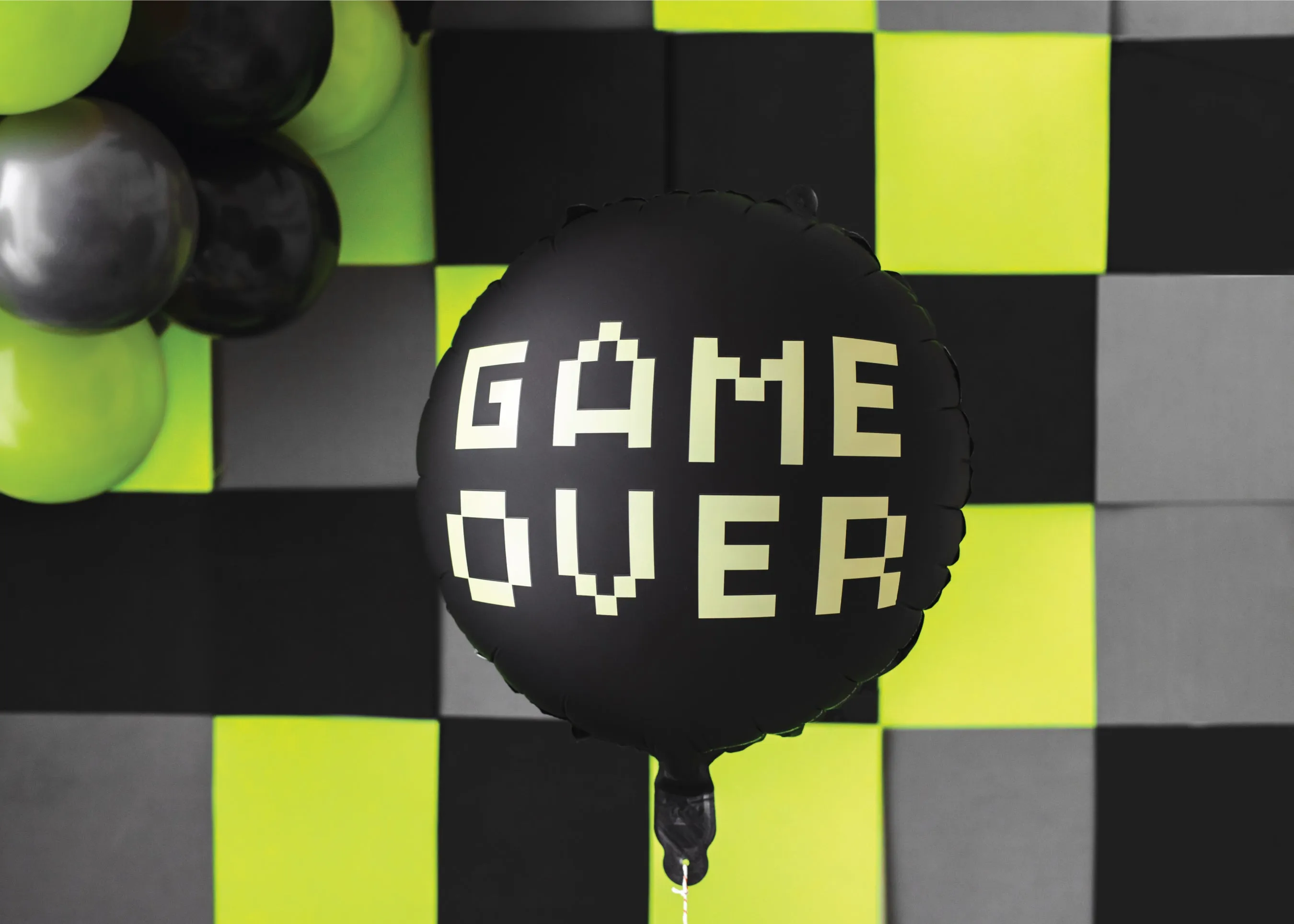 Game Over Foil Balloon 14in