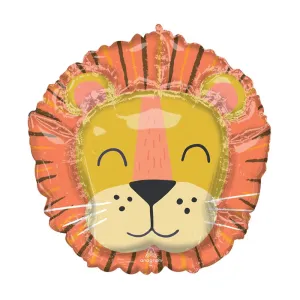 Get Wild Lion Face Balloon 28