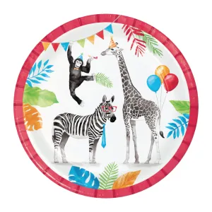 Get Wild Safari Lunch Plates 8ct