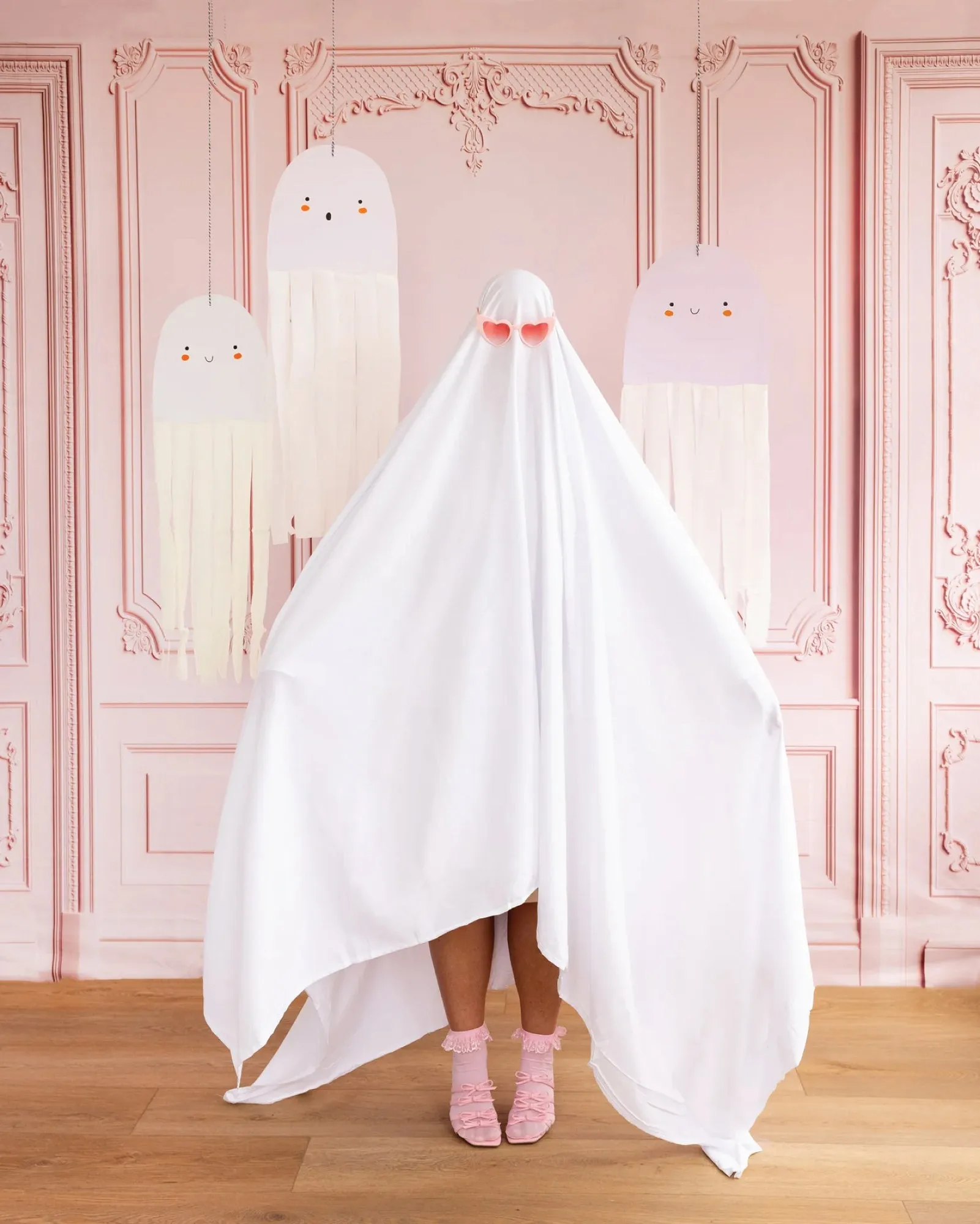 Ghosts Hanging Halloween Decorations 3ct