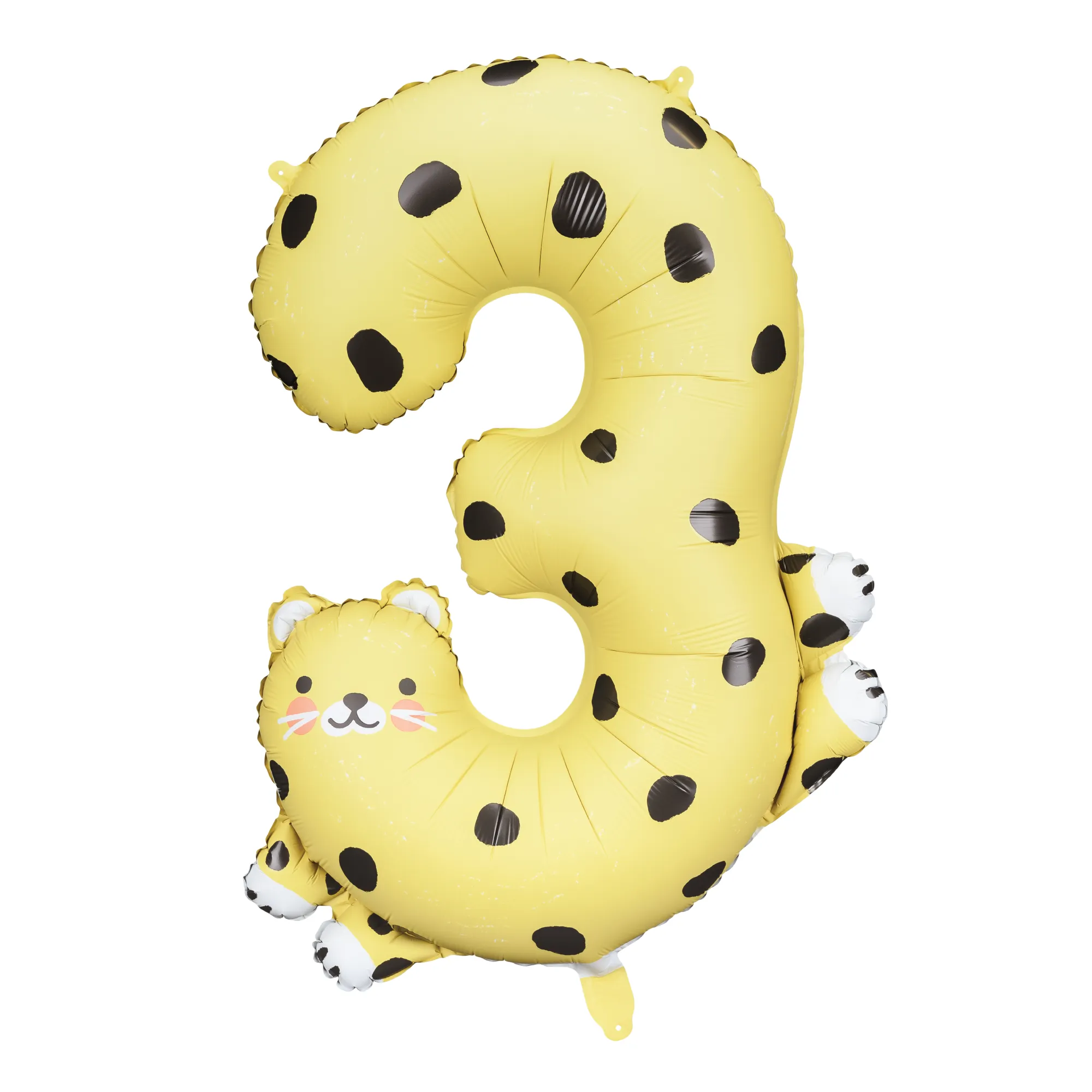 Giant Animals Number Balloon 1-9