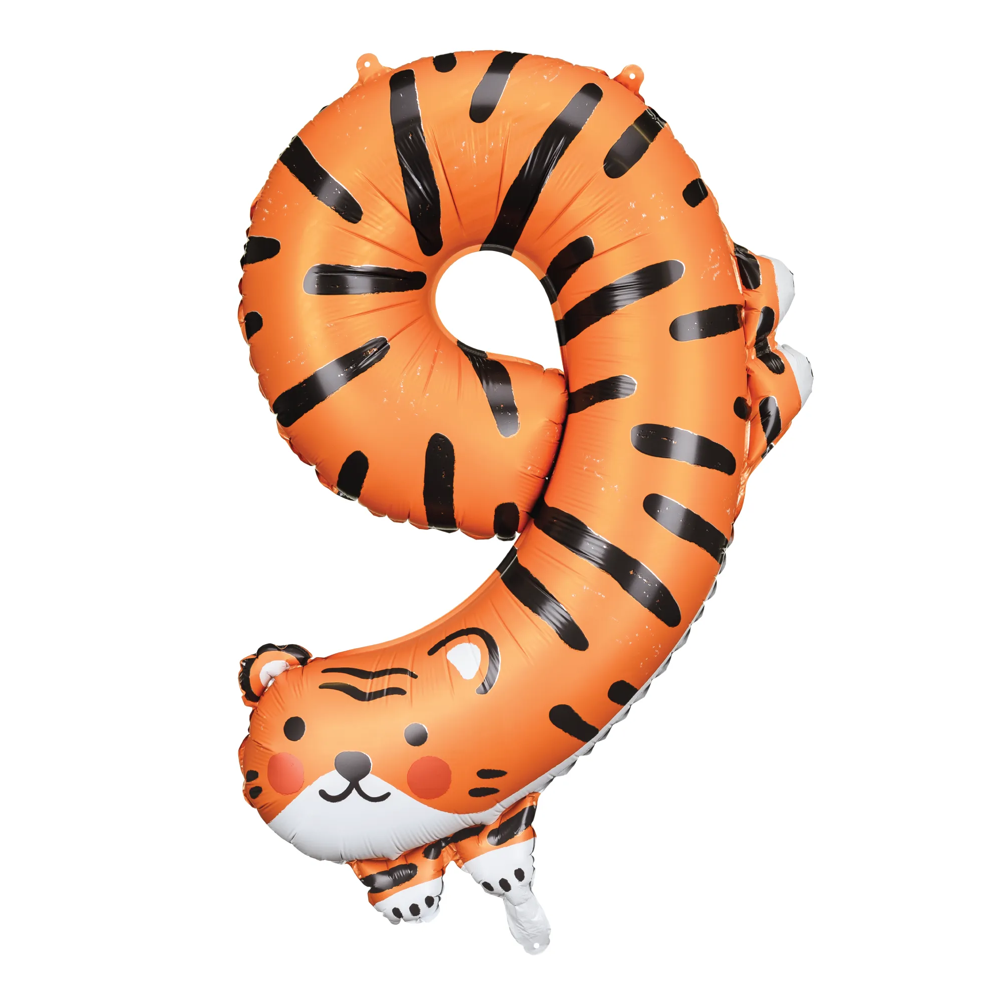 Giant Animals Number Balloon 1-9