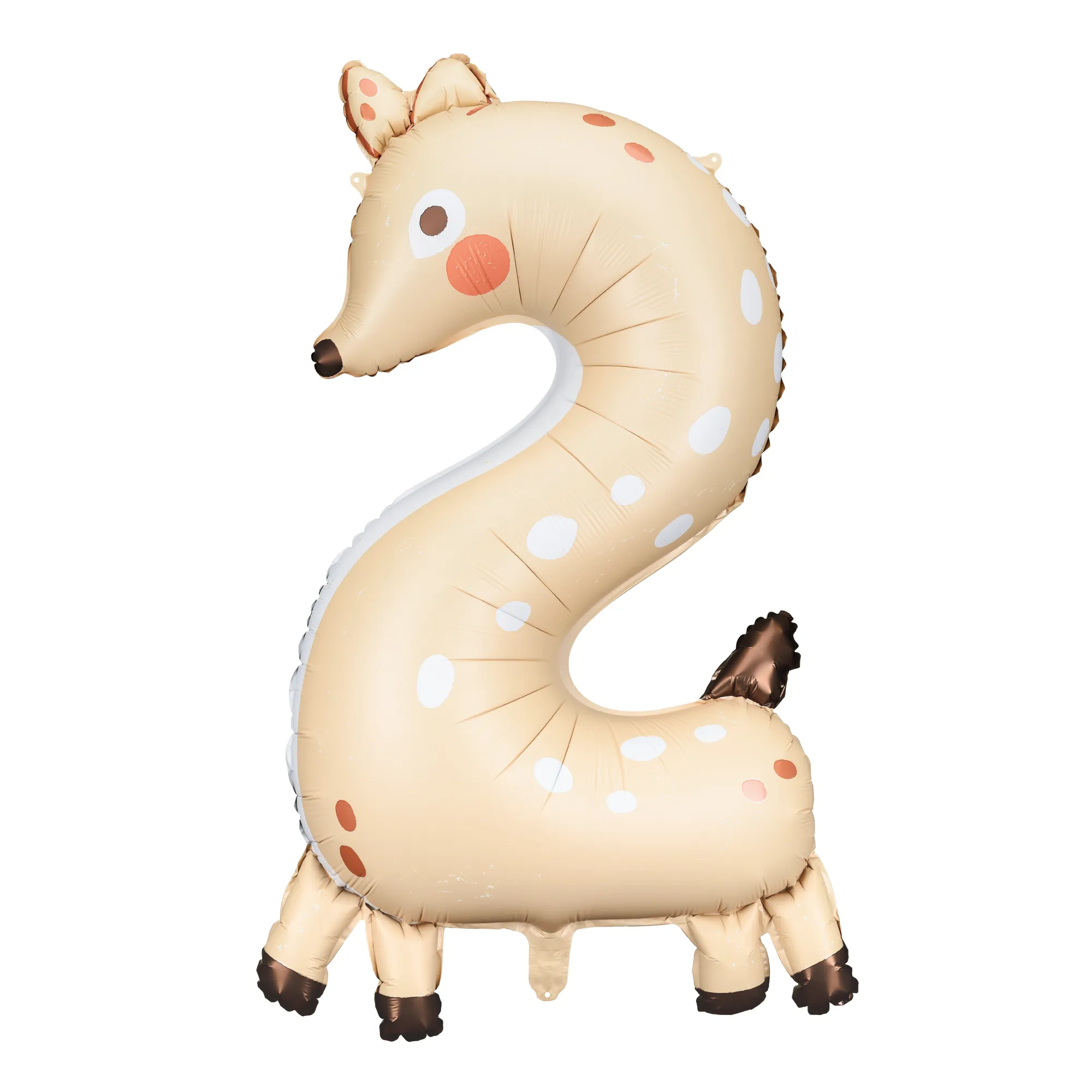 Giant Animals Number Balloon 1-9