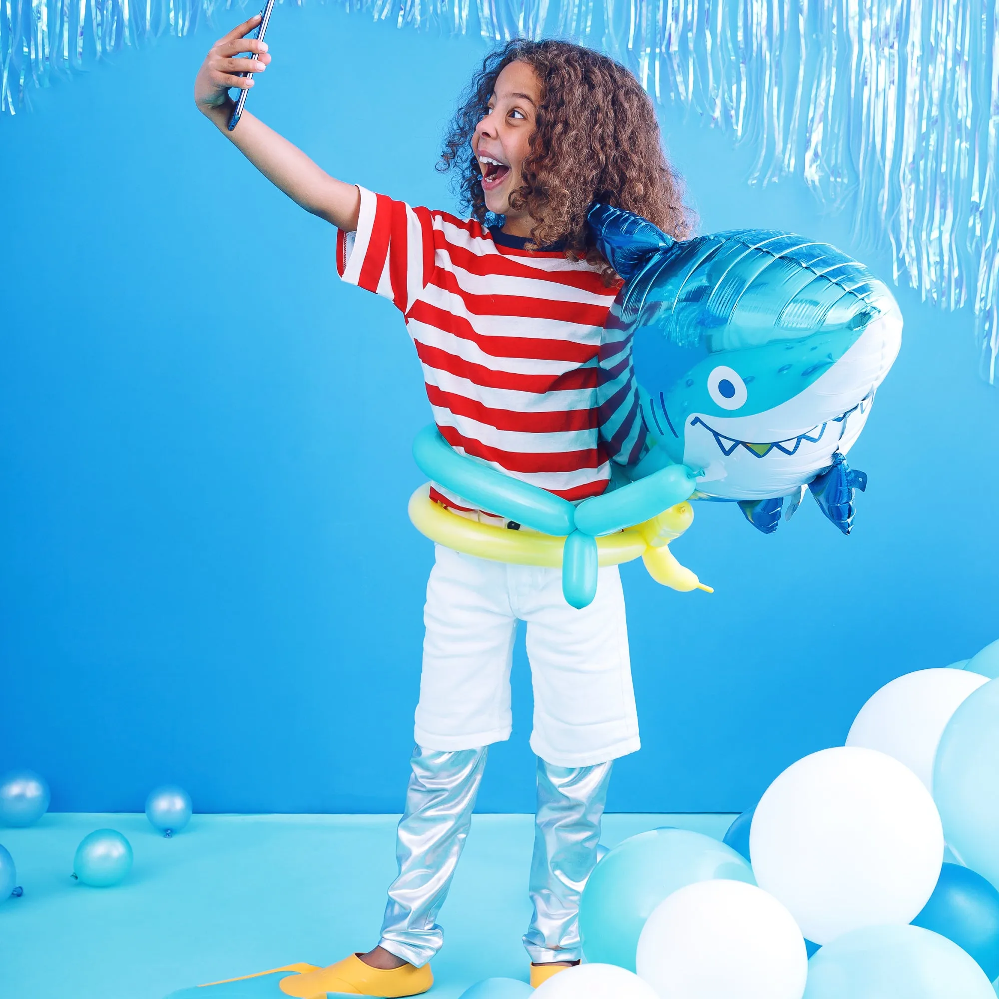 Giant Friendly Shark Balloon 36in