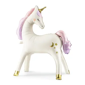 Giant Standing Magical Unicorn Balloon 37.5in