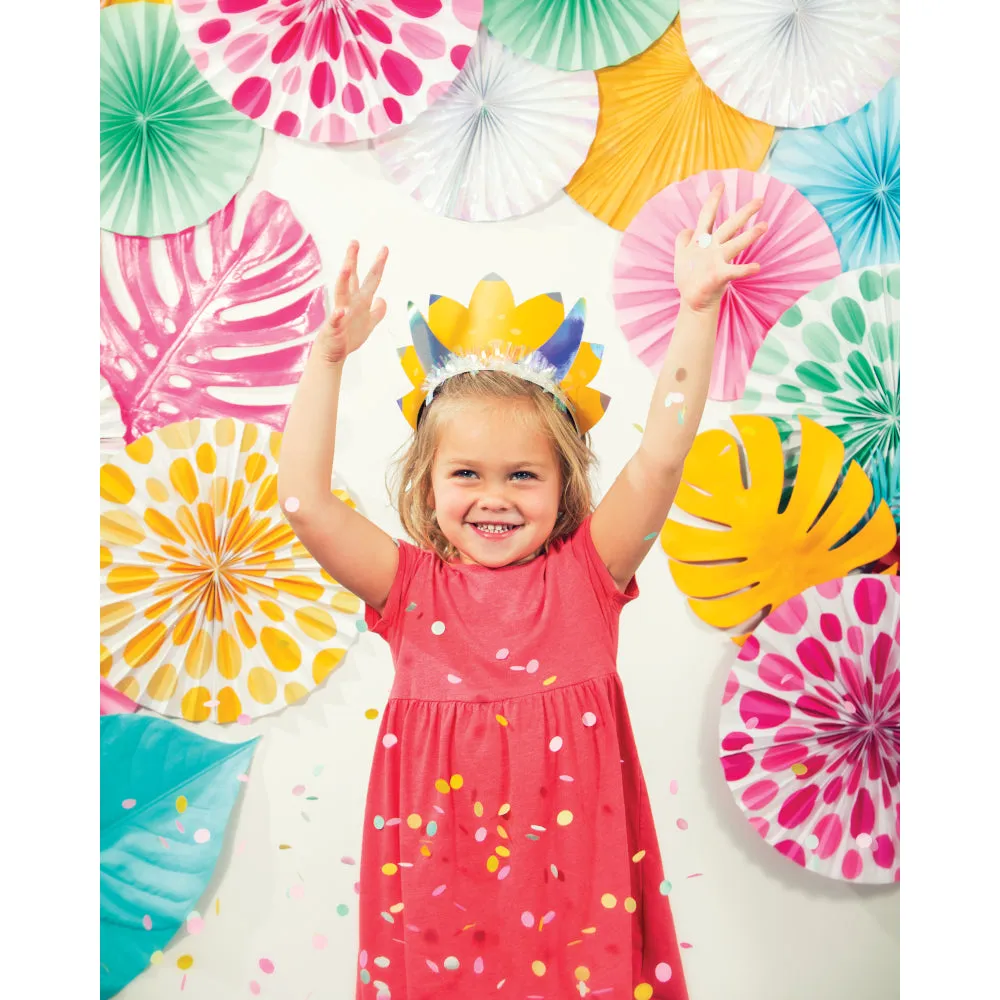 Girl Dinosaur Party Tiaras 8ct