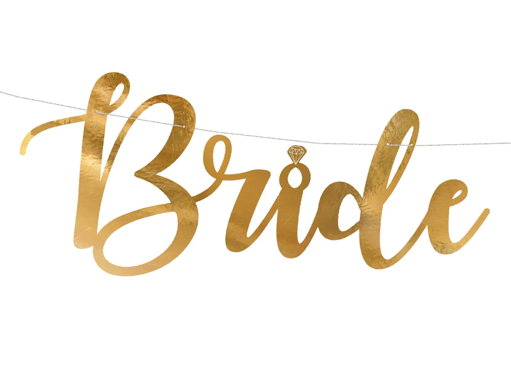 Gold Bride to be Banner 2.5ft
