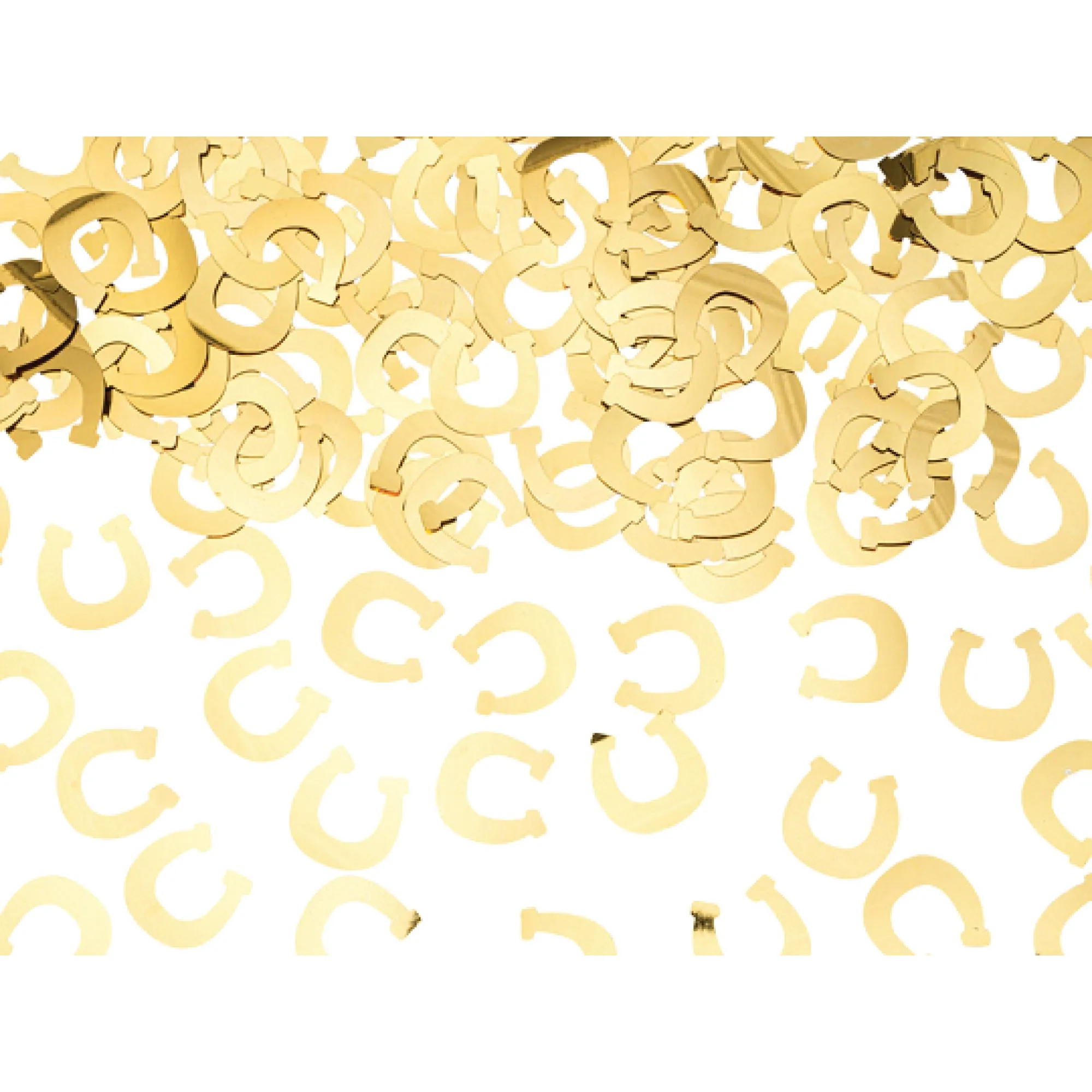 Gold Horseshoe Confetti 0.5oz
