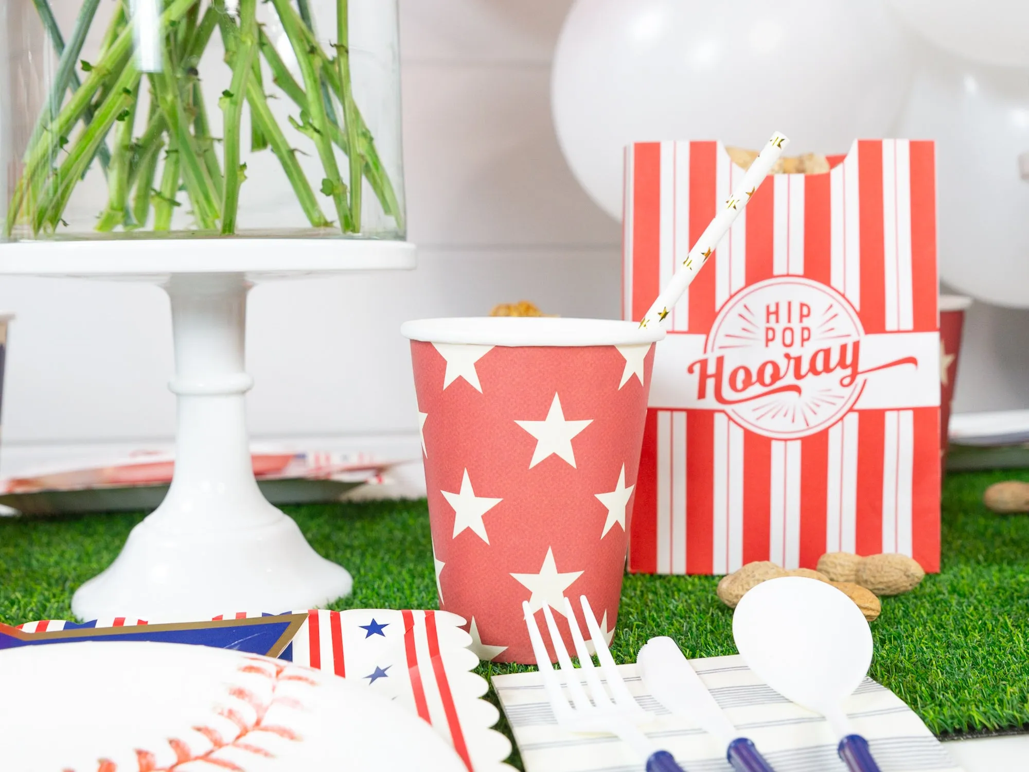 Gold Star Paper Straws