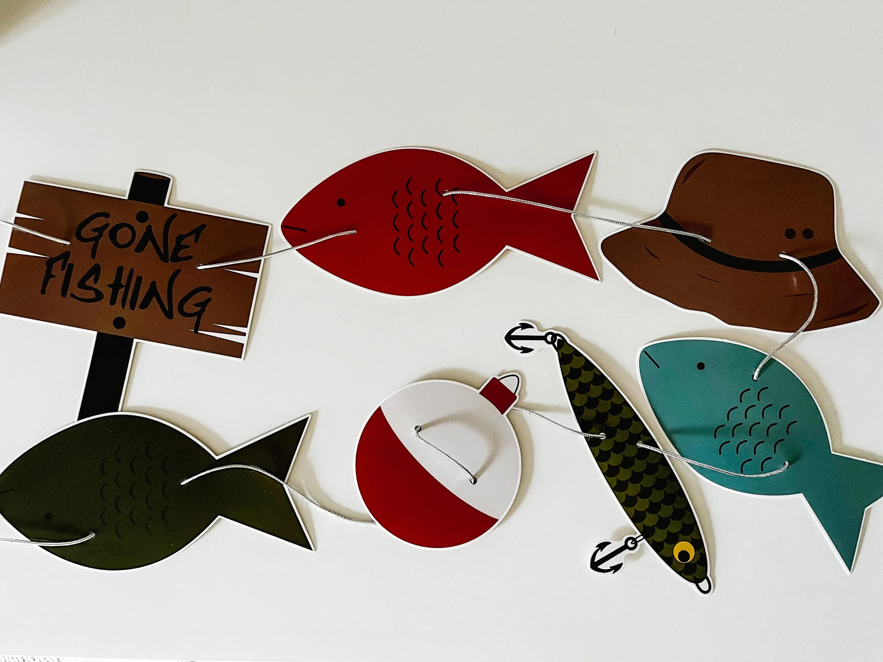 Gone Fishing Party Garland