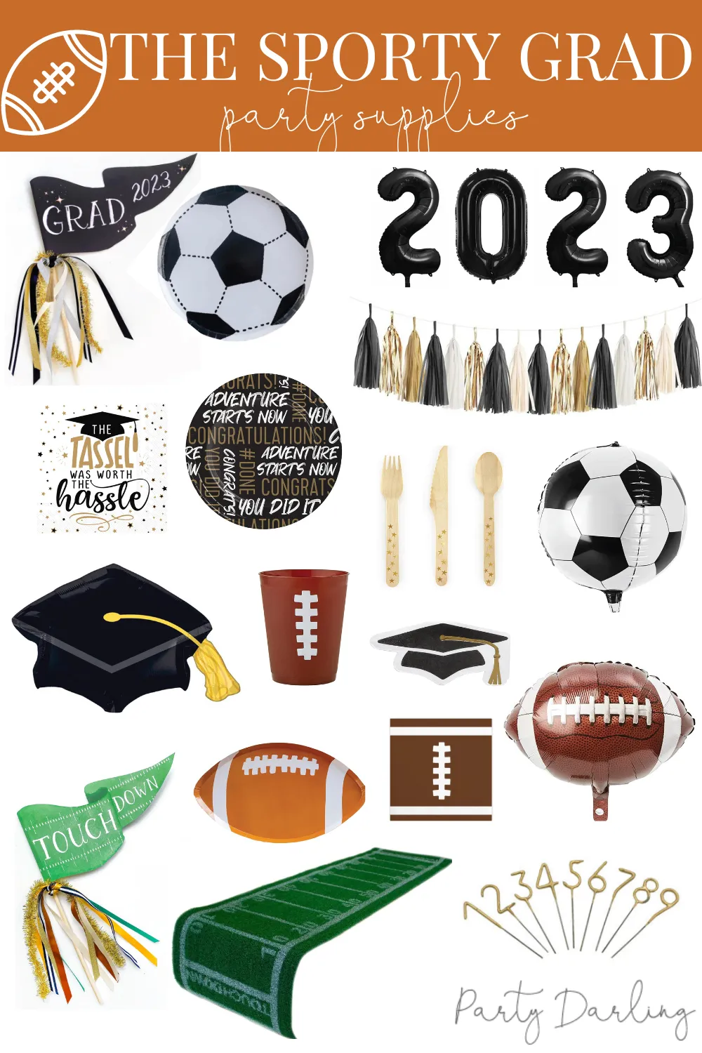 Graduation Cap Dessert Napkins 20ct