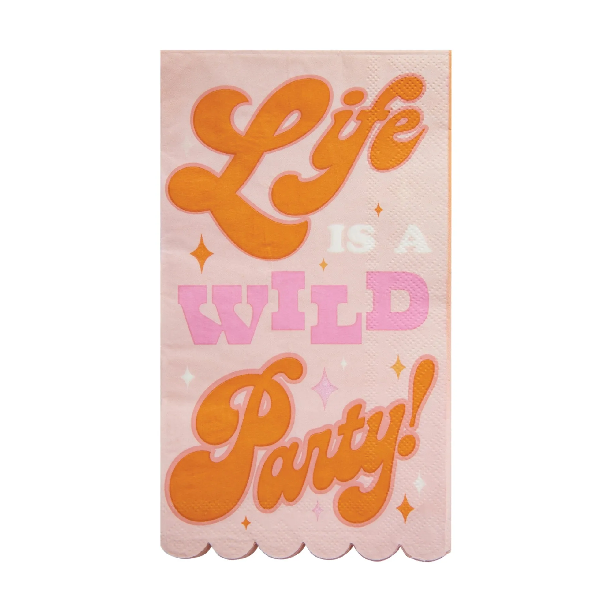 Groovy Life is a Wild Party Guest Towels 16ct