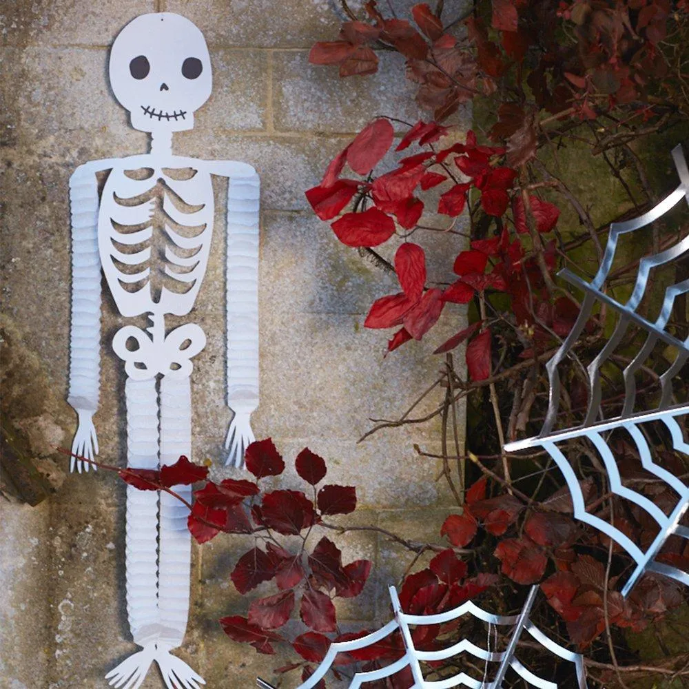 Halloween Hanging Spiderwebs 4ct