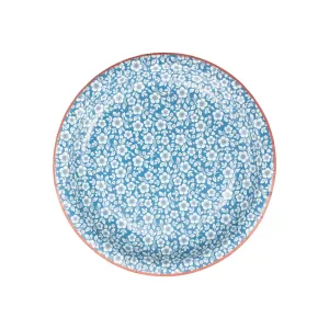 Hamptons Blue Floral Dessert Plates 8ct