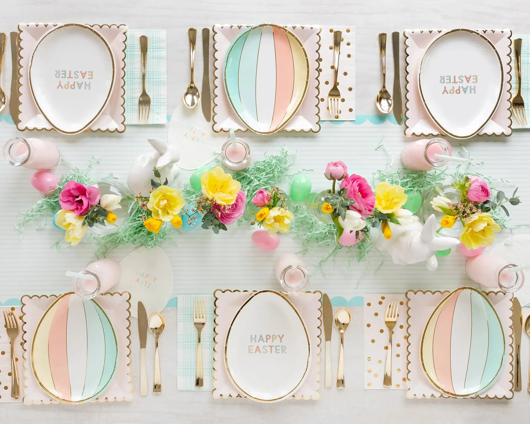 Happy Easter Egg Napkins 24ct