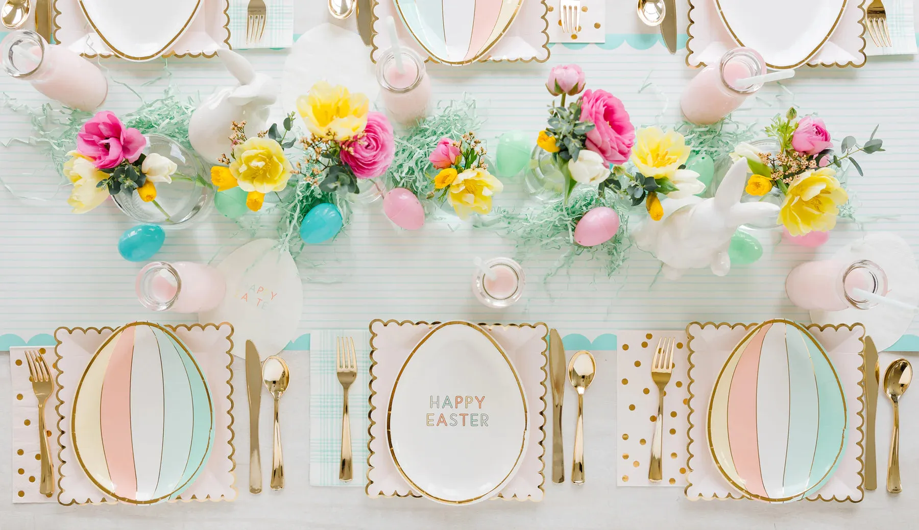 Happy Easter Egg Napkins 24ct