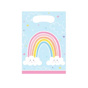 Happy Rainbow Loot Bags 8ct