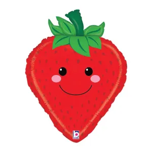 Happy Strawberry Balloon 26