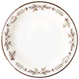 Harvest Botanical Dinner Plates 8ct