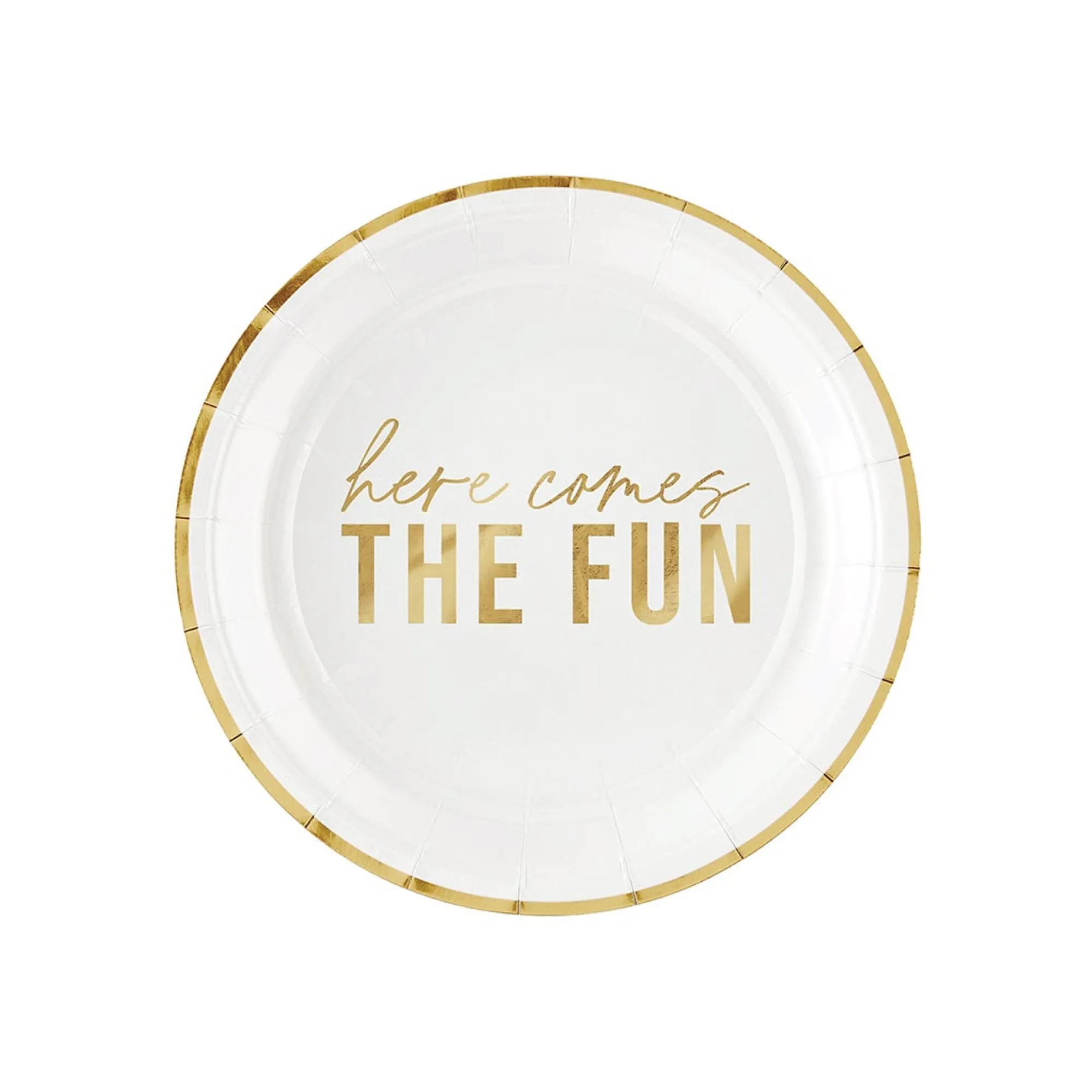 Here Comes the Fun Dessert Plates 8ct