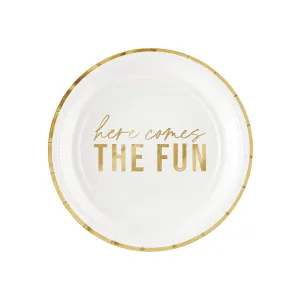 Here Comes the Fun Dessert Plates 8ct