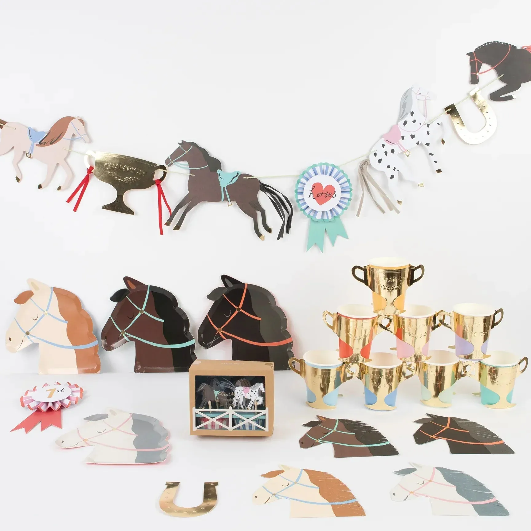 Horse Cupcake Decorating Kit 24ct
