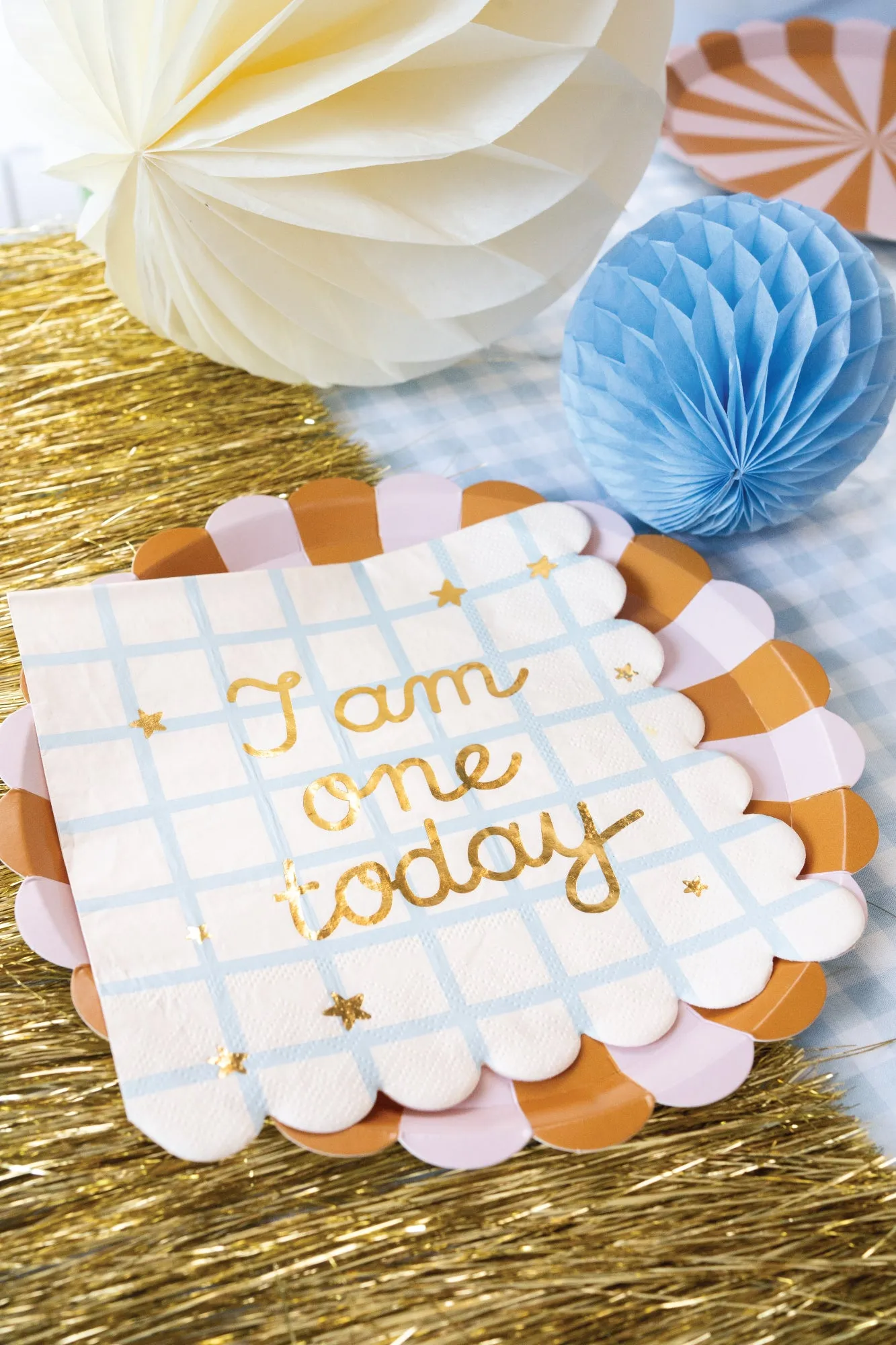 I Am One Today Lunch Napkins 12ct