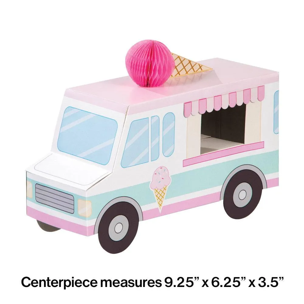 Ice Cream Truck Centerpiece