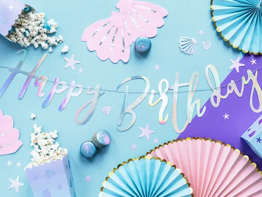 Iridescent Seashell Party Confetti .8oz