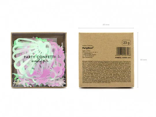 Iridescent Seashell Party Confetti .8oz