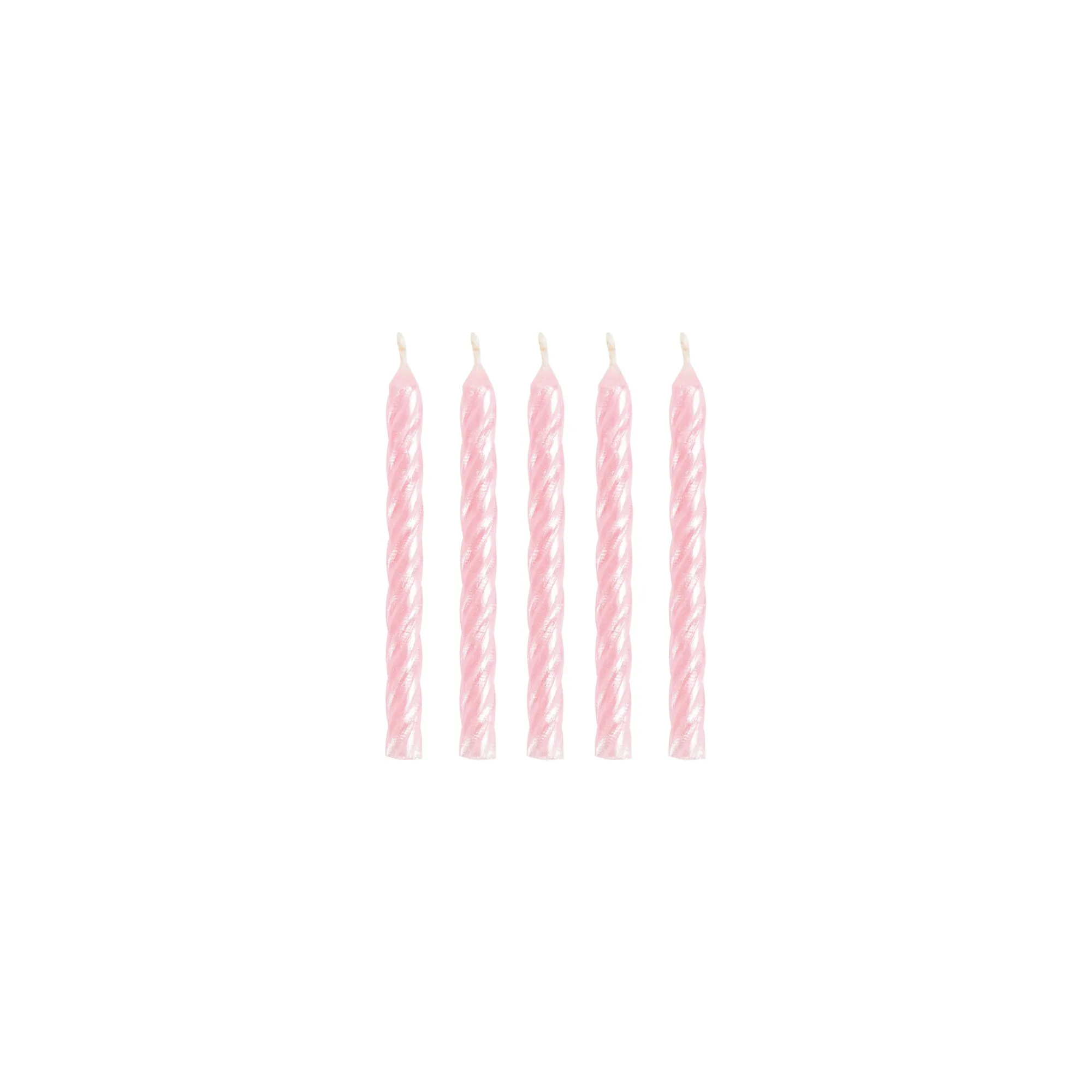 Iridescent Spiral Birthday Candles