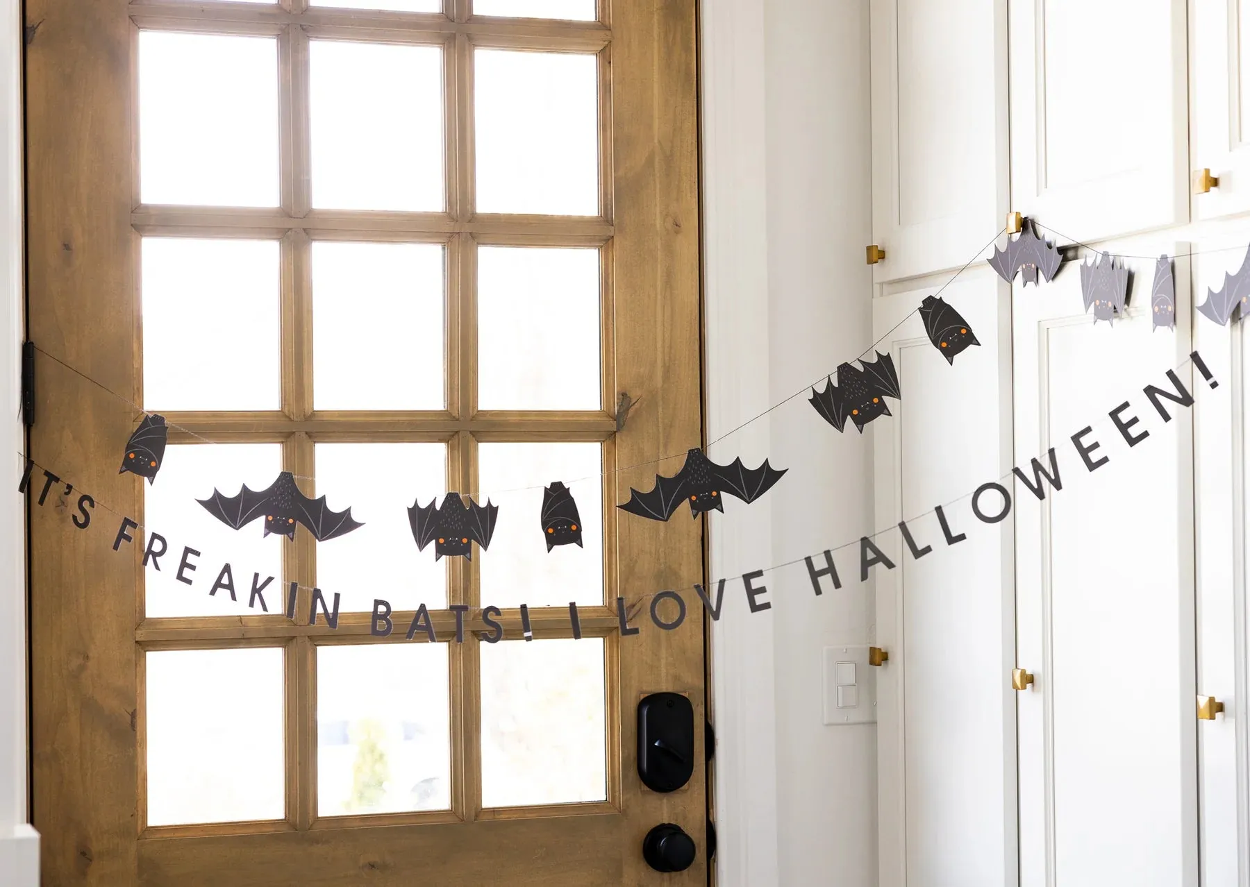 It's Freakin' Bats Halloween Banner Set