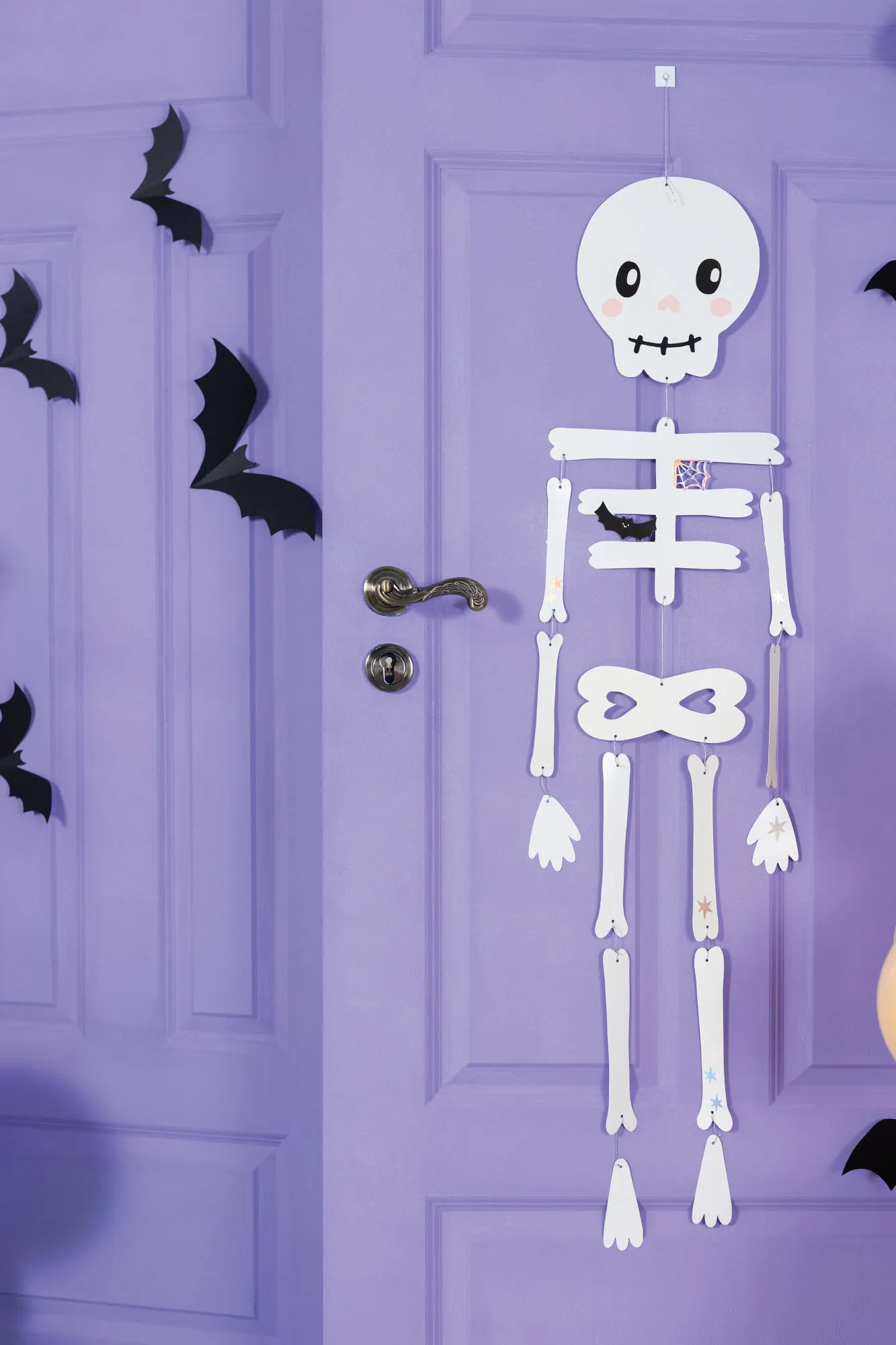 Jointed Skeleton Hanging Paper Decoration