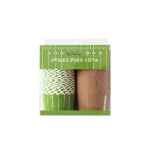 Jumbo Football Snack Cups 40ct