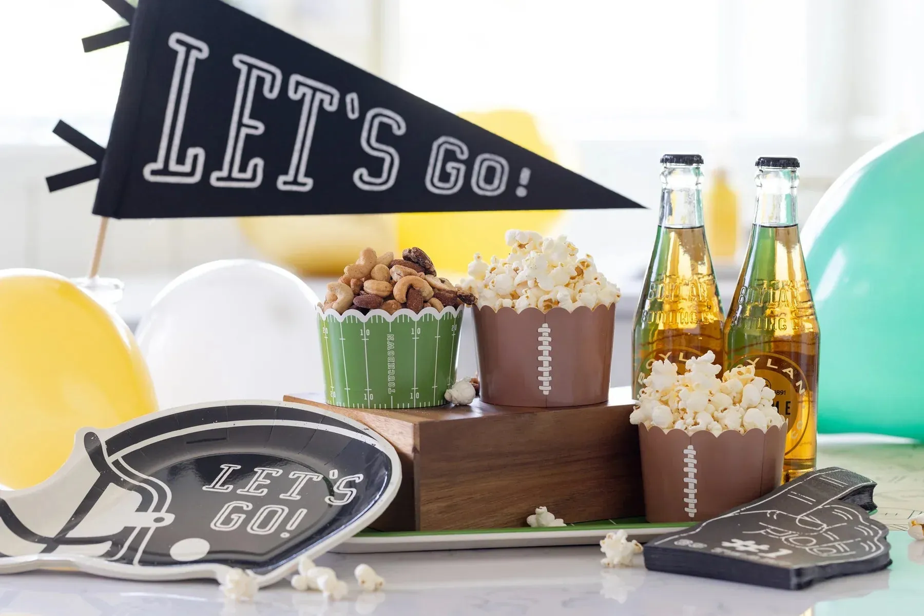 Jumbo Football Snack Cups 40ct
