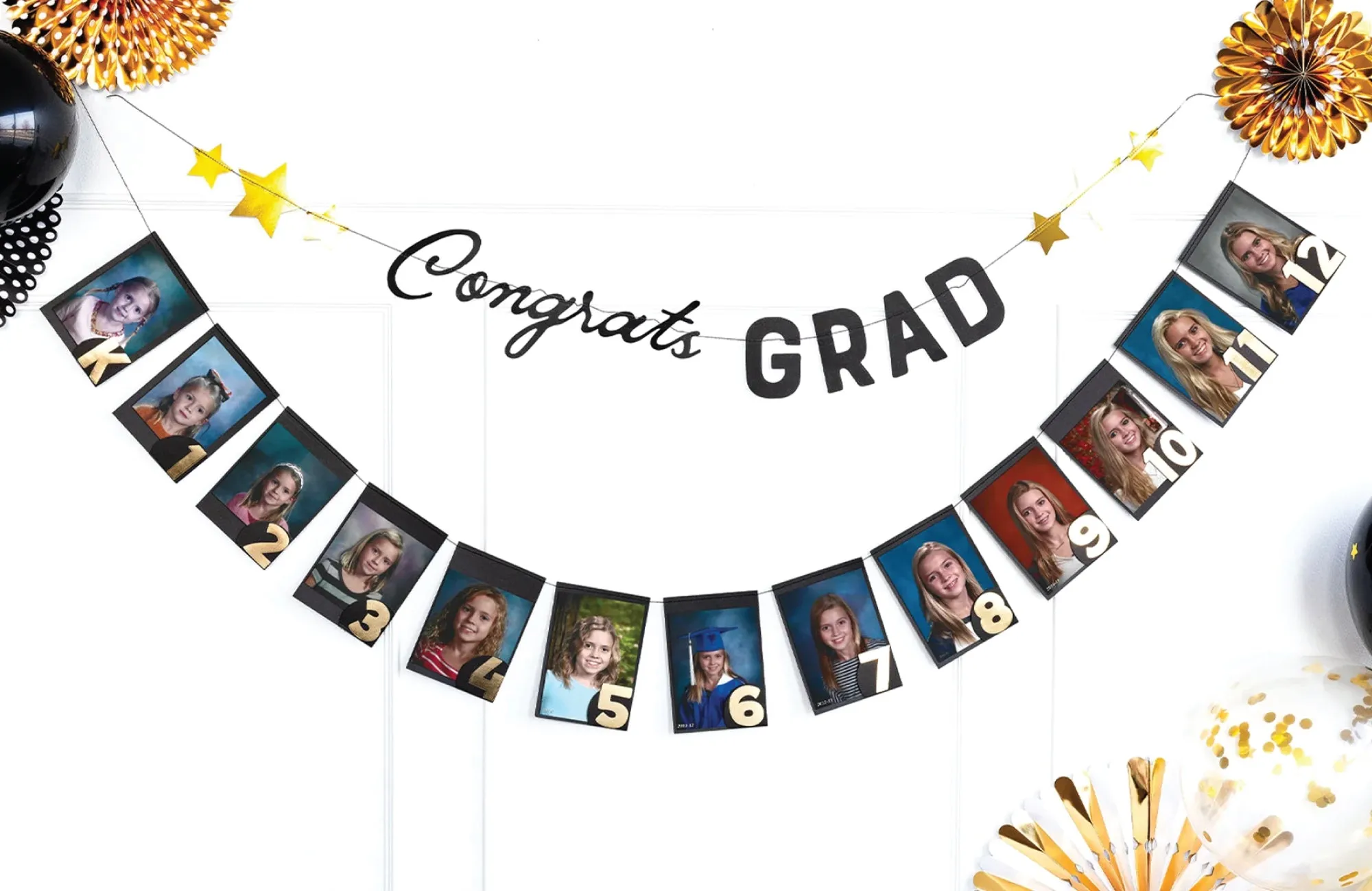 K-12 Graduation Photo Banner 6ft