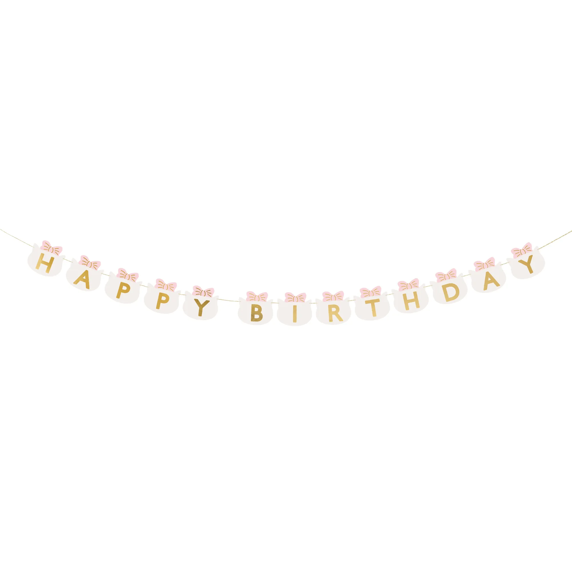 Kitty Cat Birthday Banner 6ft