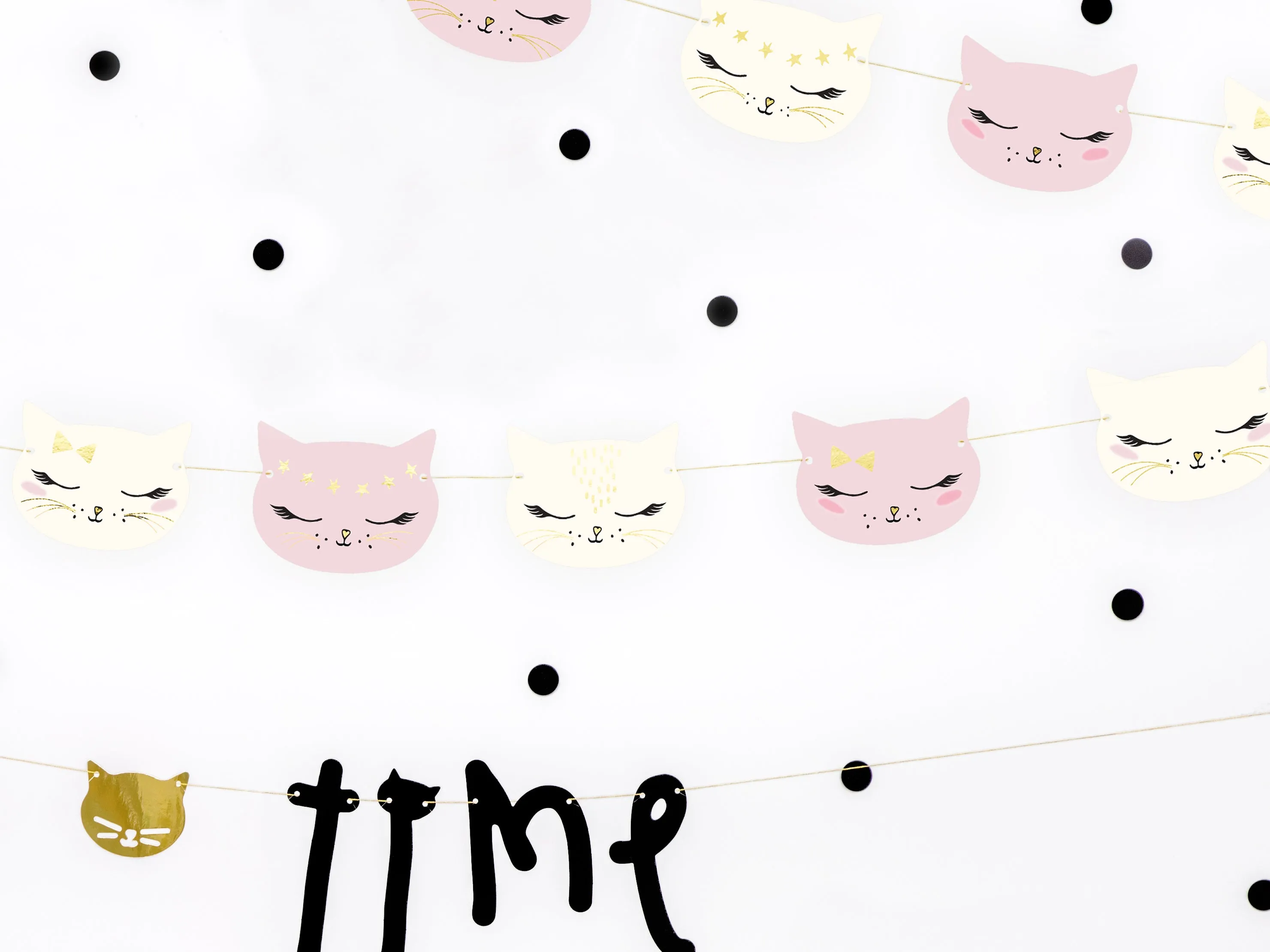 Kitty Cat Party Banner