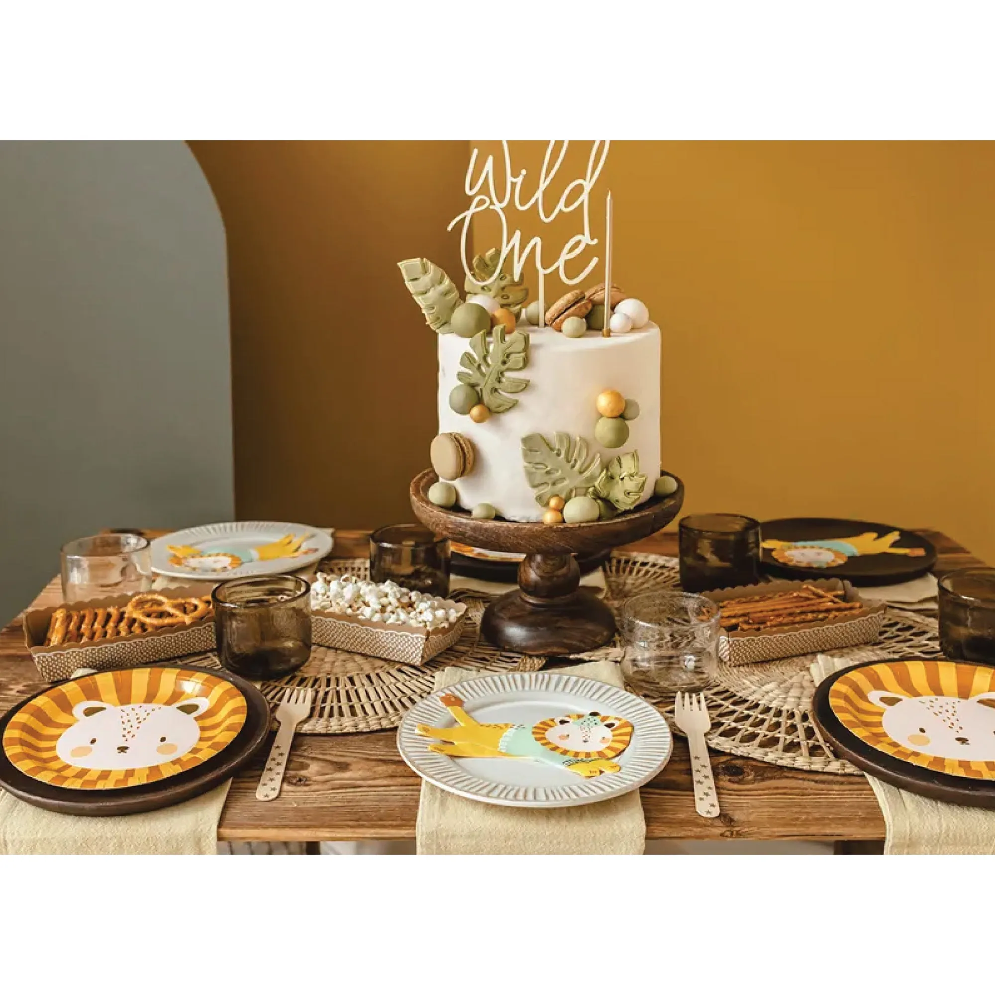 Leo the Lion Dessert Plates 6ct