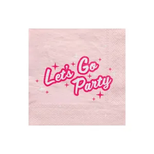 Let's Go Party Lunch Napkins 20ct