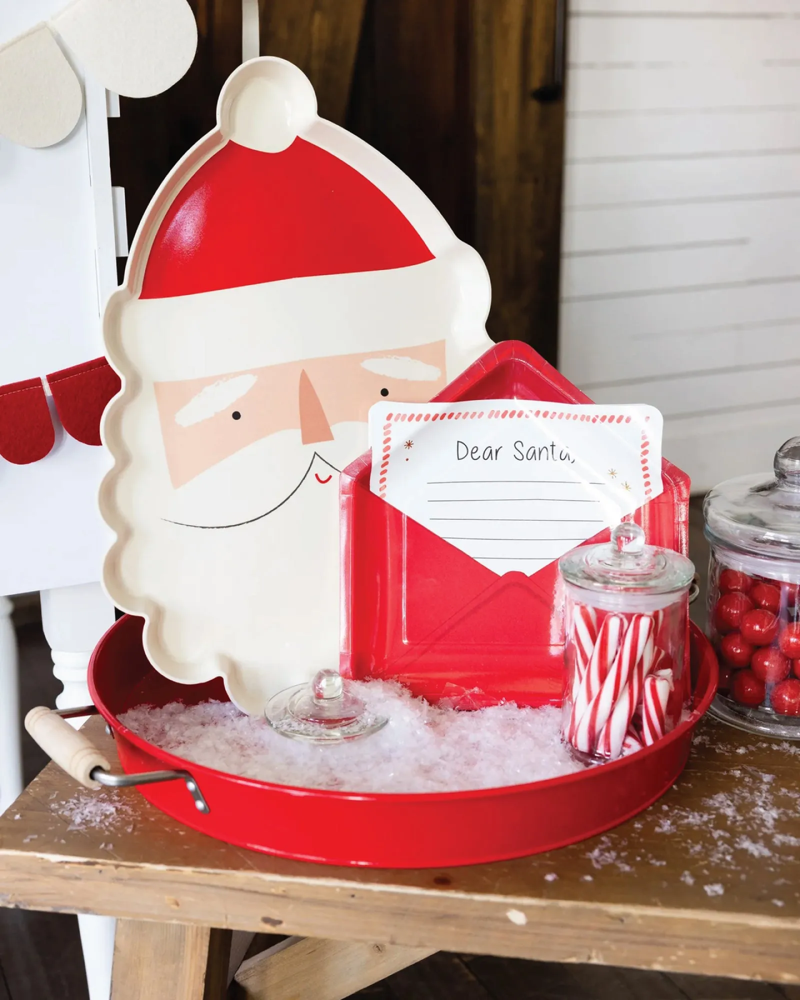 Letter to Santa Lunch Plates 8ct