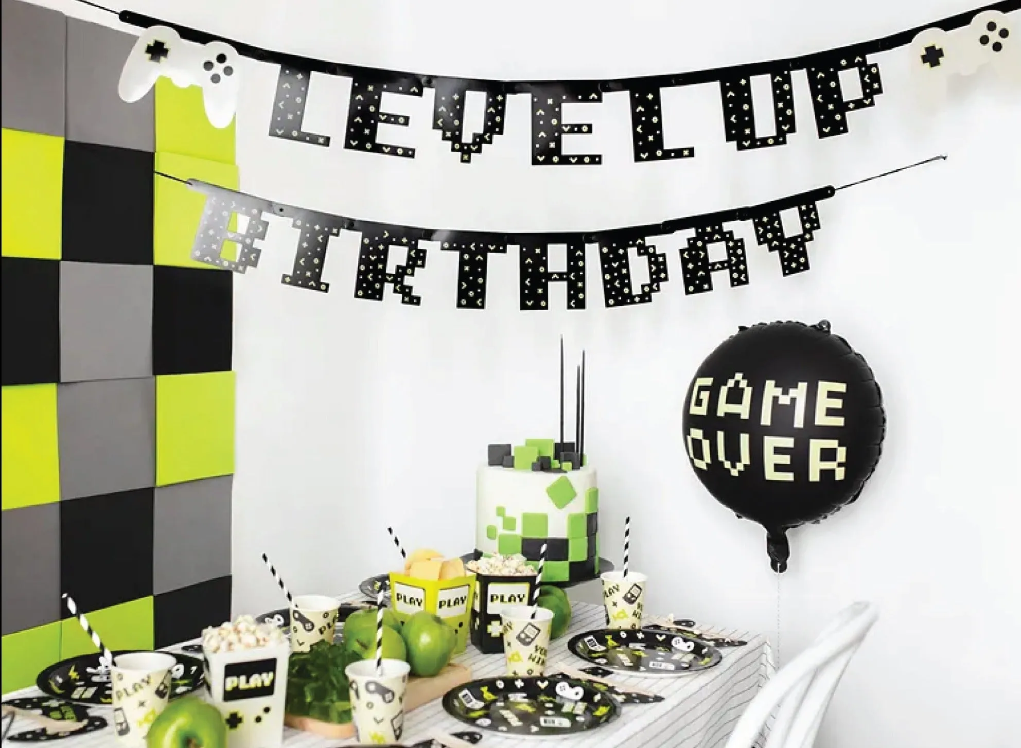 Level Up Video Game Popcorn Boxes 6ct