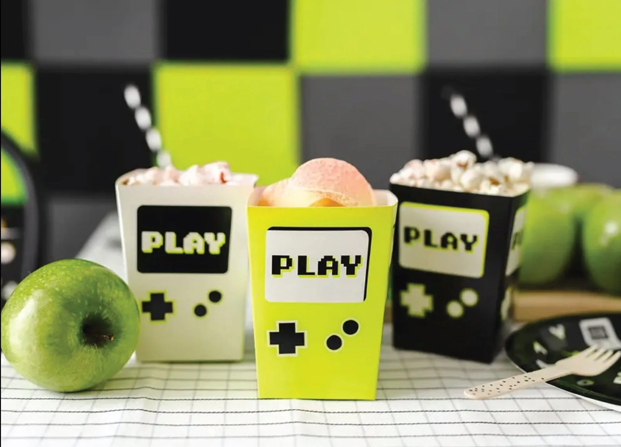 Level Up Video Game Popcorn Boxes 6ct