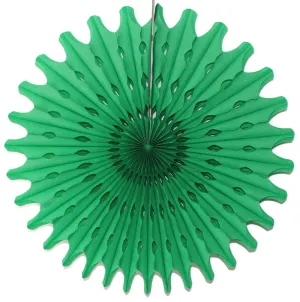 Light Green Tissue Paper Fan 18