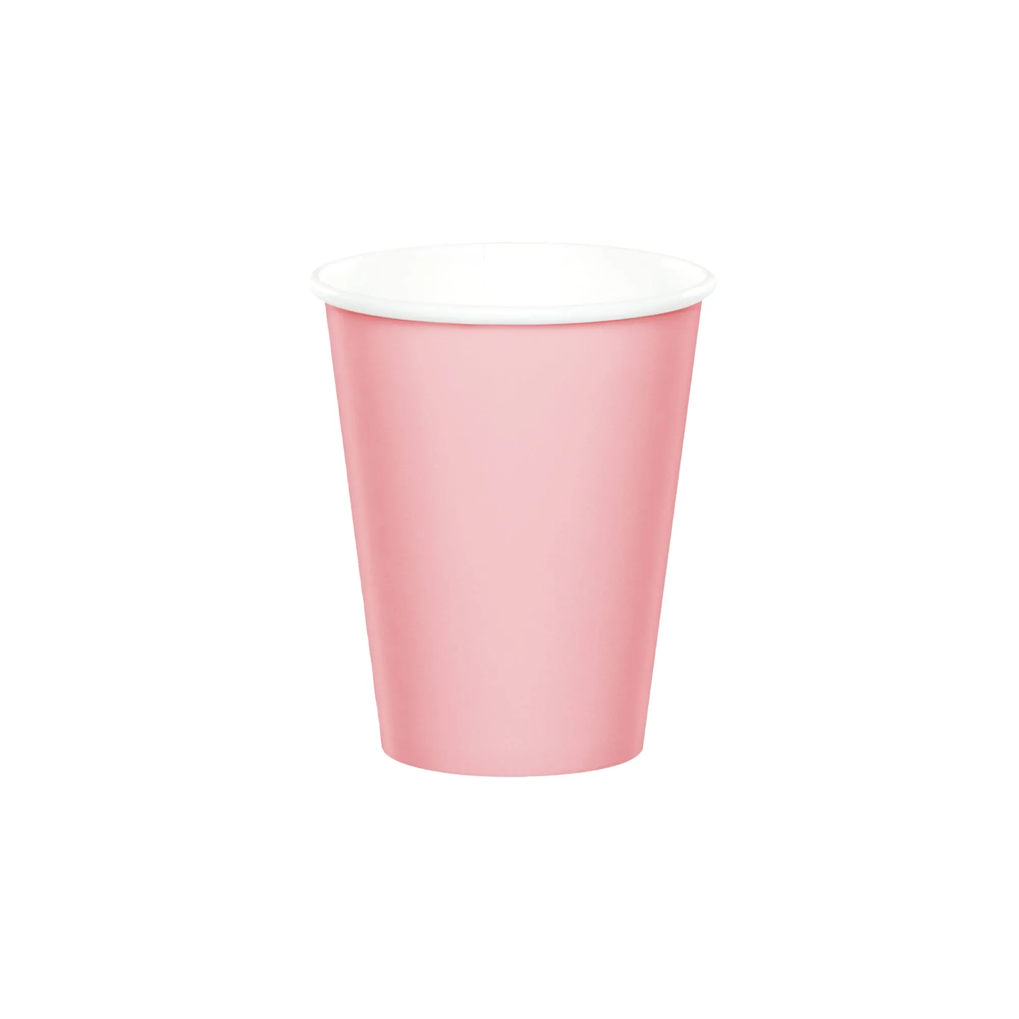 Light Pink Paper Cups 8ct
