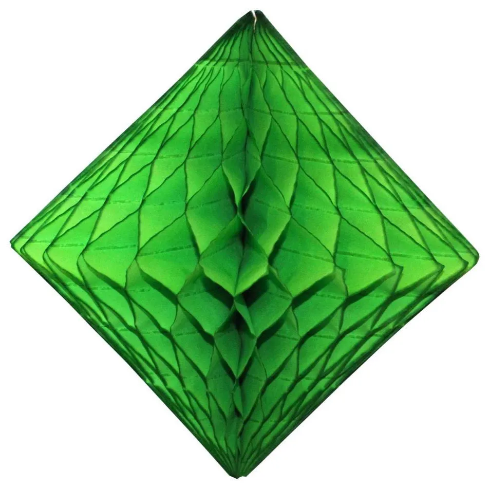 Lime Green Honeycomb Diamond 12