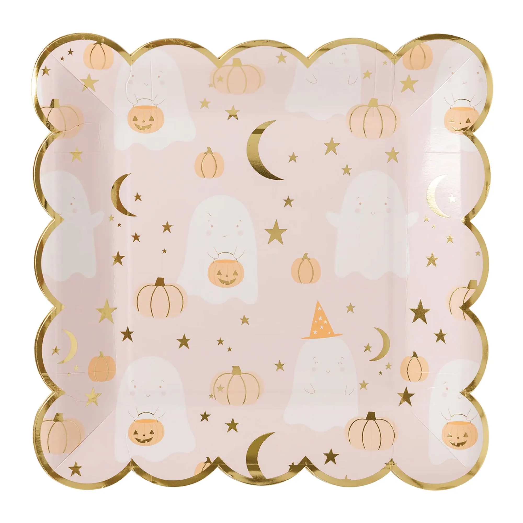 Little Ghoul Halloween Lunch Plates 8ct