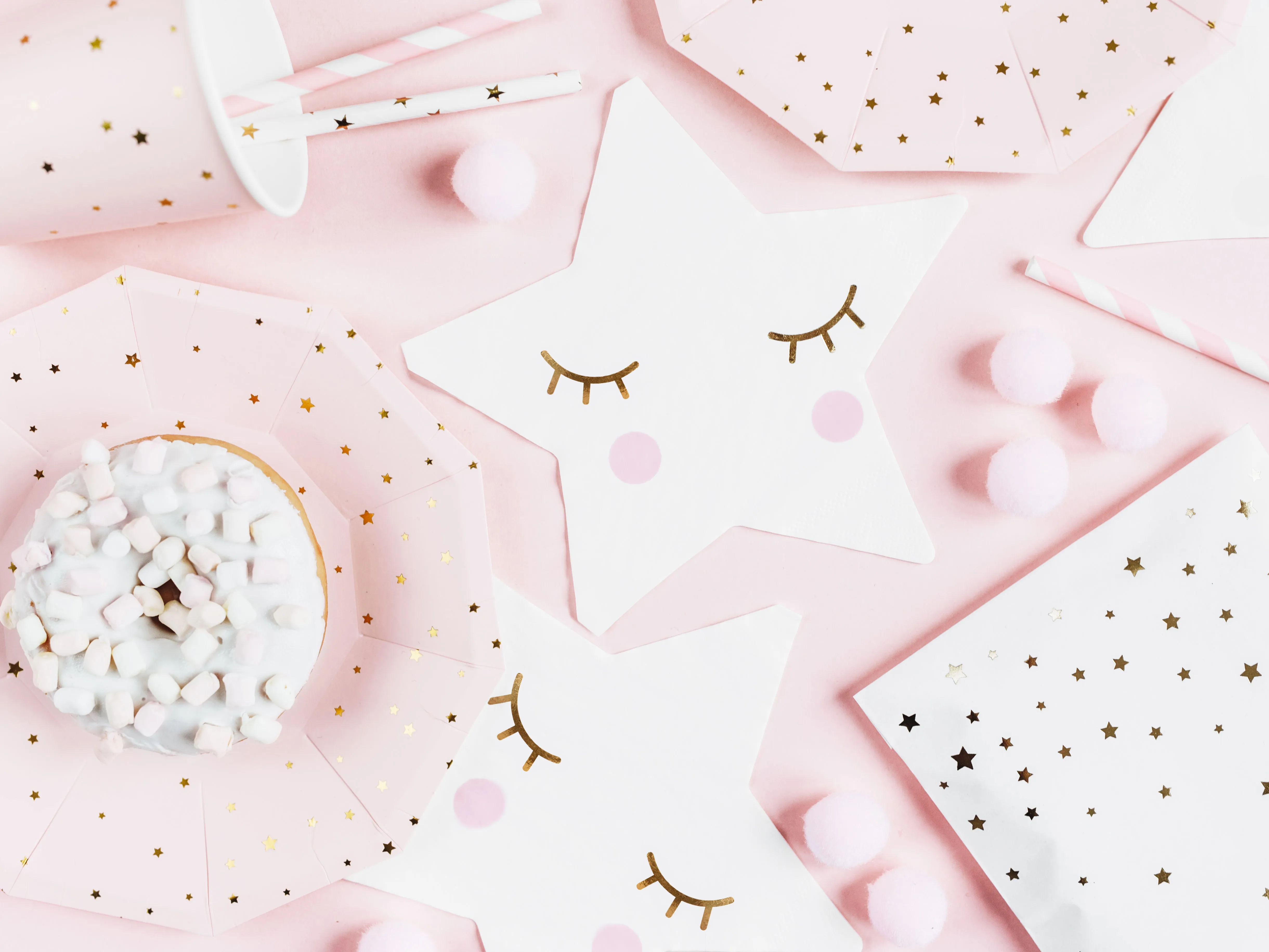 Little Star Dessert Napkins 20ct